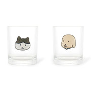 Kakao Friends - Soobookz Dual Personality Soju Glass Set - Kakao Friends - Home & Living, Accessories - Harumio