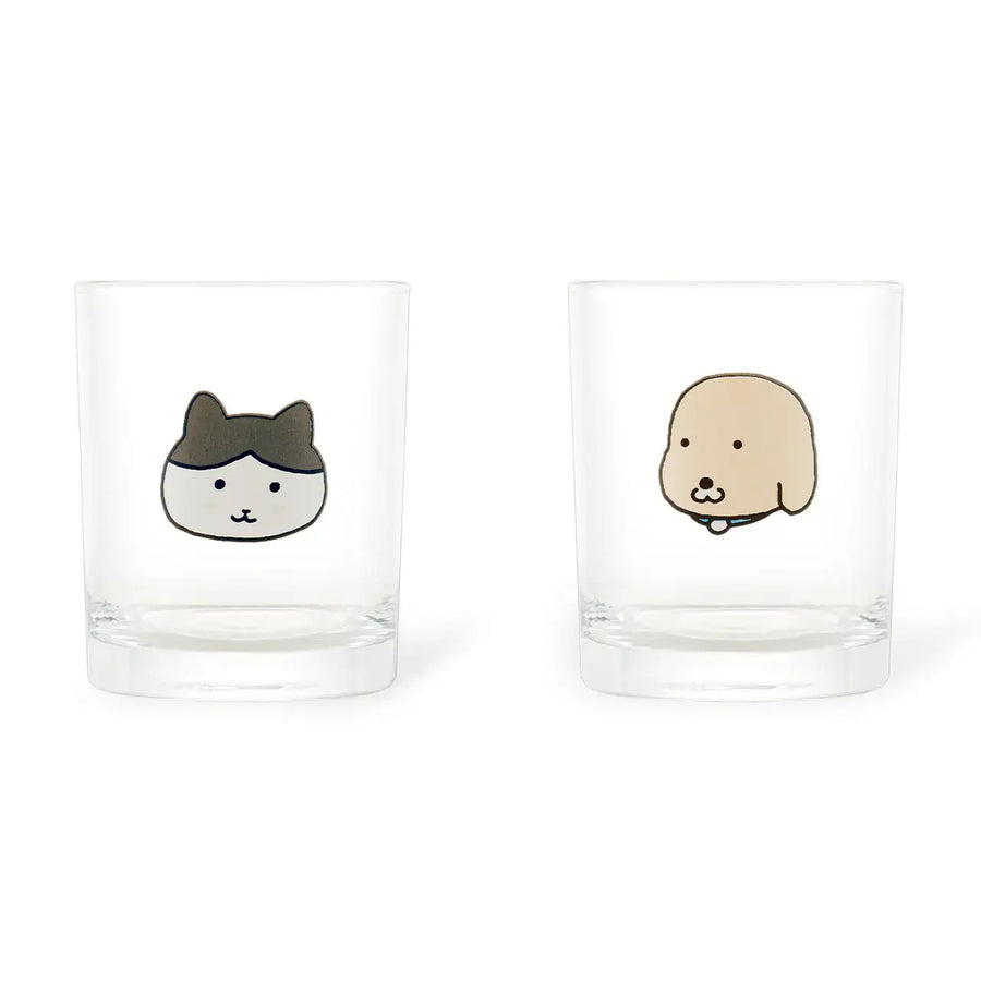 Kakao Friends - Soobookz Dual Personality Soju Glass Set - Kakao Friends - Home & Living, Accessories - Harumio