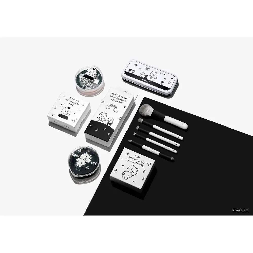 Kakao Friends x FLALIA - Doodle Doodle Makeup Accessories Set - Kakao Friends - Home & Living, Accessories - Harumio