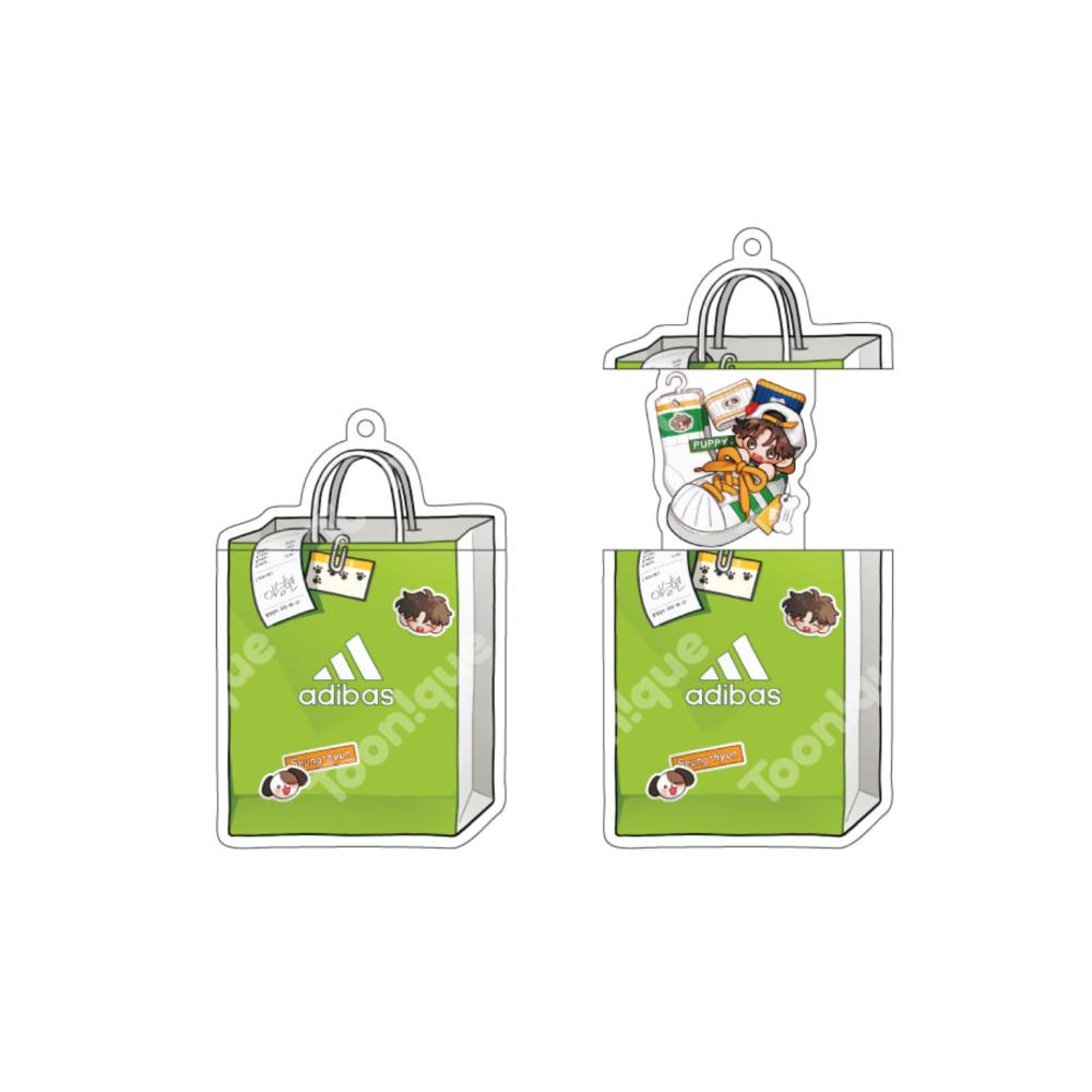 When Pear Blossoms Bloom X Toon!que - Pull-up Acrylic Keyring