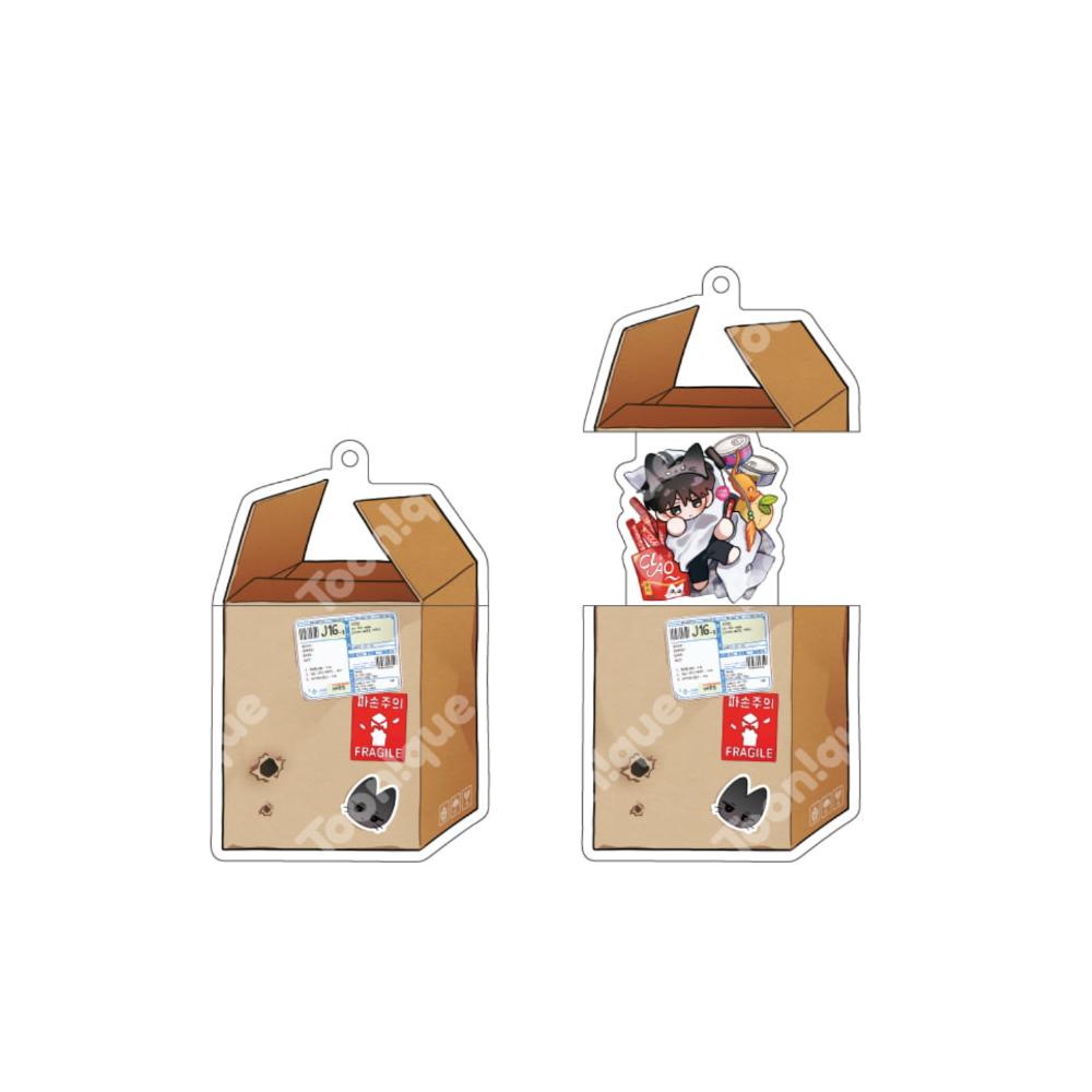 When Pear Blossoms Bloom X Toon!que - Pull-up Acrylic Keyring