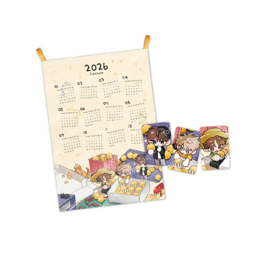 When Pear Blossoms Bloom X Toon!que - 2026 Fabric Calendar SET