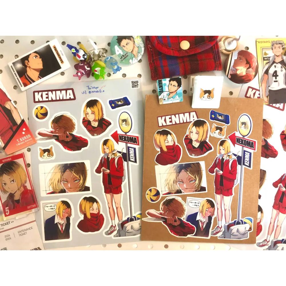 Haikyu!! - Kenma Stickers