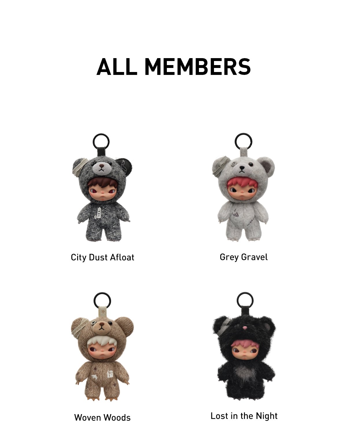 Hirono - Road Journal Series Doll Keyring