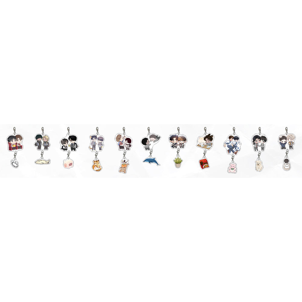 2026 Ridi Season's Greetings X Fantazit - Acrylic Charm Keychain Set
