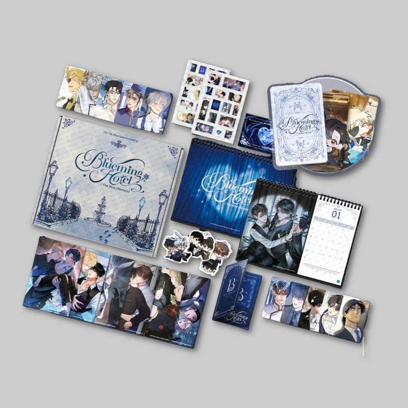 Welcome the new year with the 2027 Mr. Blue Season Greeting, a collectible release for fans of Mr. Blue's webtoon and manhwa publications.