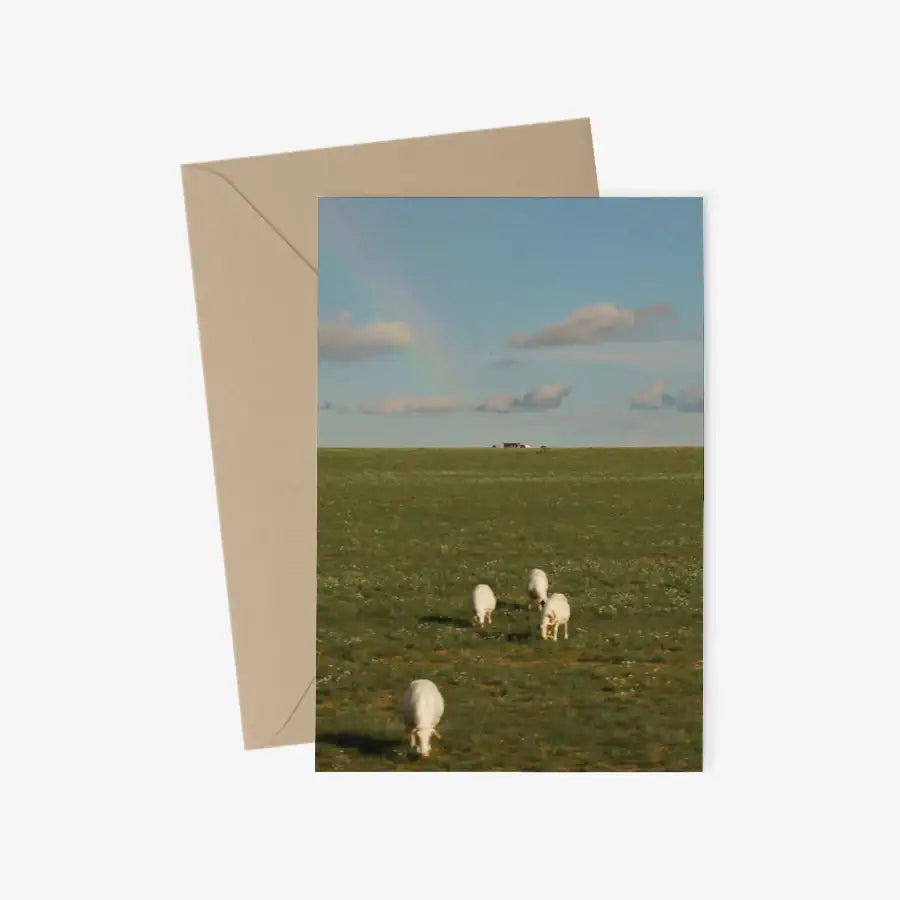 Is0film Gallery - Mongolia Peace Postcard & Envelope Set - Marpple Shop - Postcard - Harumio