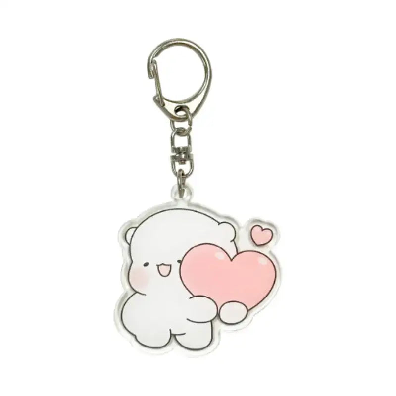 Ggongdal x Artrank - Healing Bear Acrylic Keyring - ARTRANK - Keyrings - Harumio