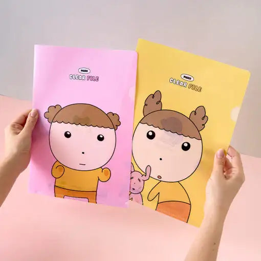 Maru Is a Puppy - Clear File - Webtoon Friends - Clear File - Harumio