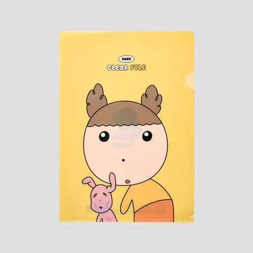 Maru Is a Puppy - Clear File - Webtoon Friends - Clear File - Harumio