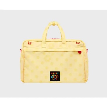 Wiggle Wiggle - Laptop Bag (Polka Dot Smile Ivory)