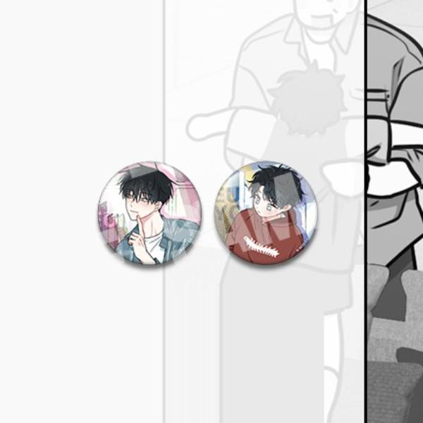 Low Tide in Twilight Pop-up Store in Seong-su - Can Badge Set (Brotherhood)