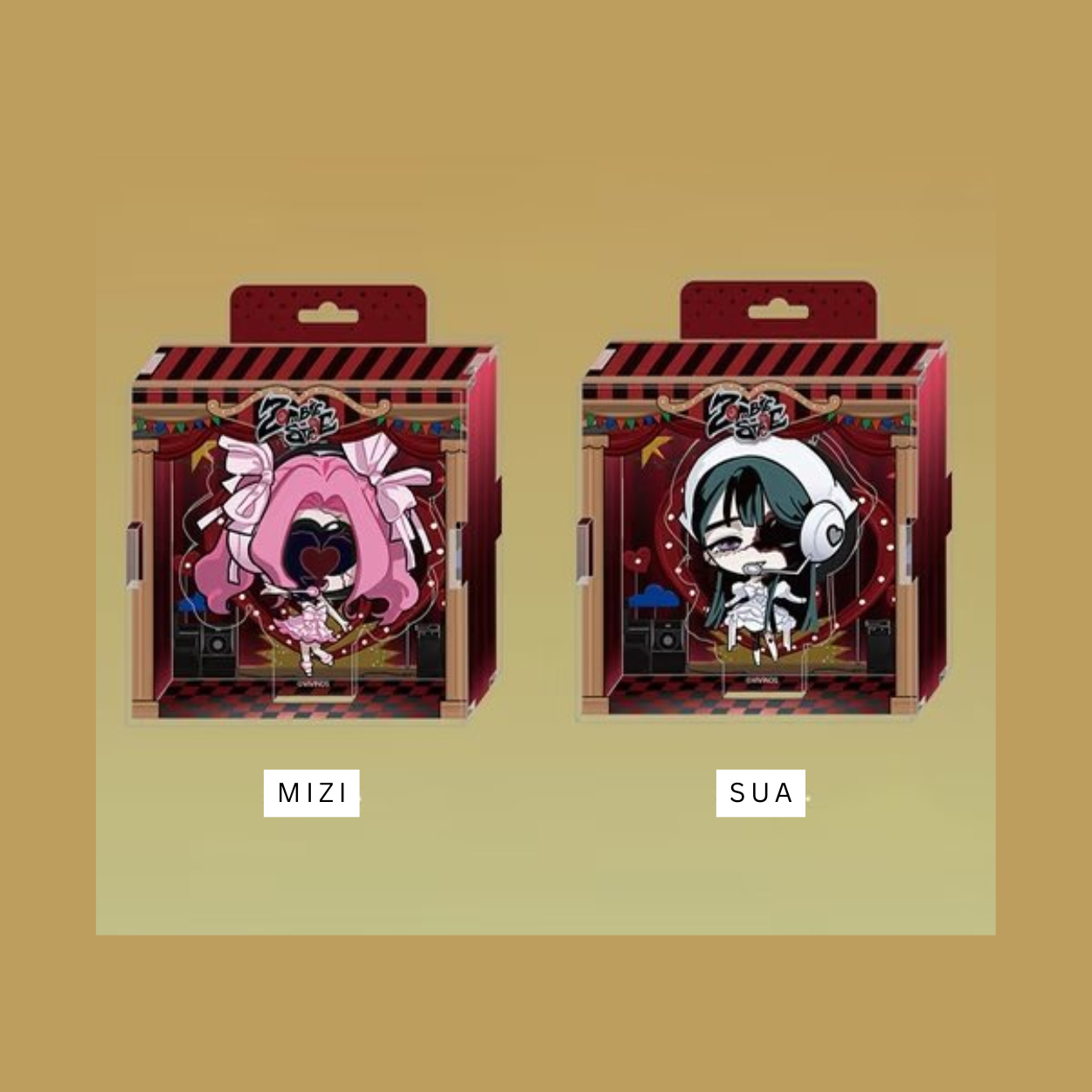 Alien Stage Zombie Stage: Fading Youth - MIZI/SUA Chibi Acrylic
