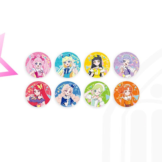 Himitsu no AiPri : First Pop-up Store - Can Badge (Random)
