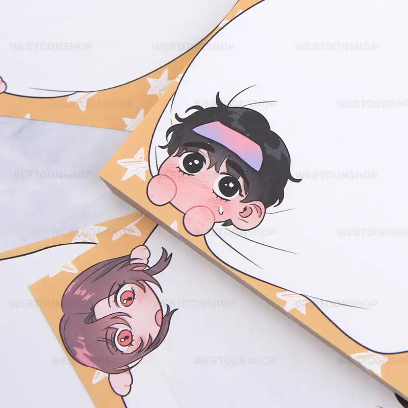The Northern Duke Needs a Warm Hug - Memo Pad - Webtoon Shop - Memo Pads - Harumio