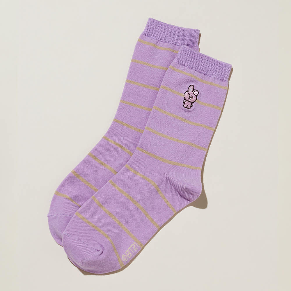 BT21 - Basic Striped Socks