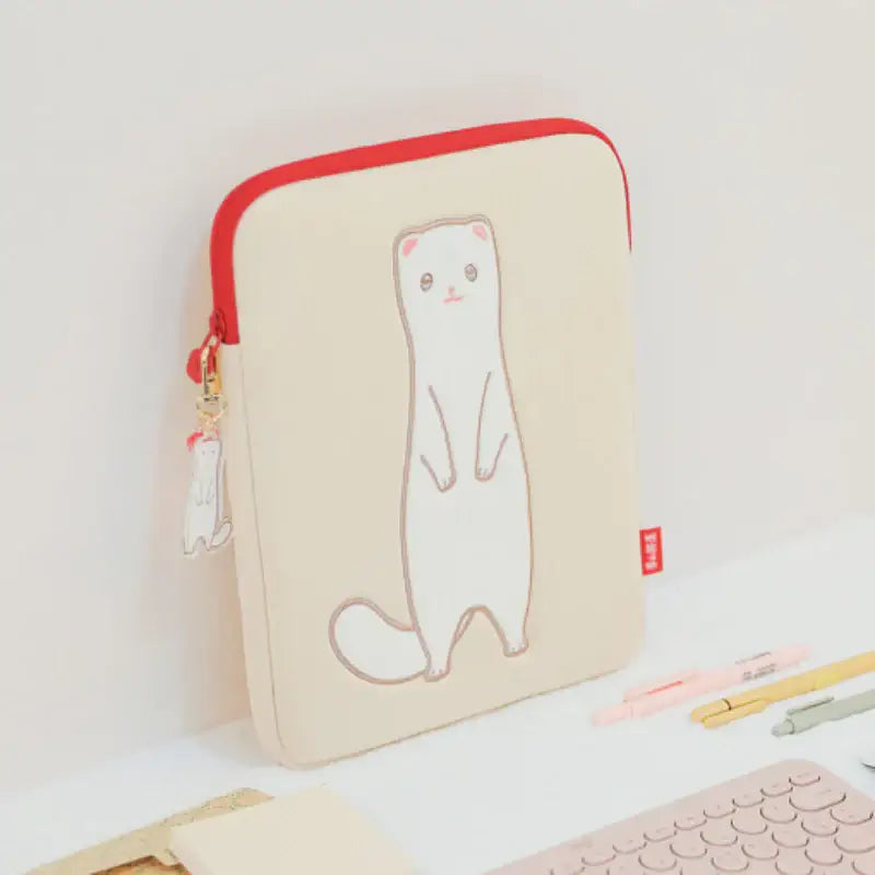 Return of the Blossoming Blade - Baek Ah iPad Pouch - Webtoon Friends - iPad Pouches - Harumio