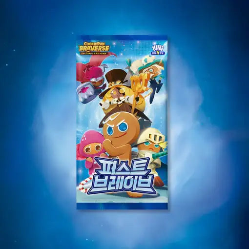 Cookie Run - Braverse Booster Pack 1 (First Brave) - Cookie Run - Card Game - Harumio