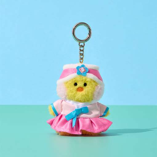 Line Friends - Minini Seoul Edition Doll Keyring - Line Friends - Doll Keyring - Harumio