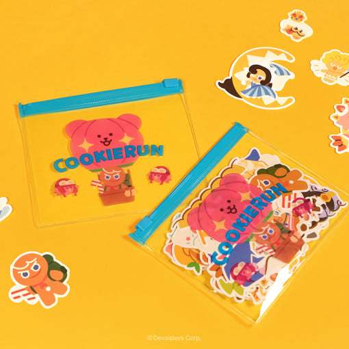 Cookie Run - Brave Adventure Pouch Sticker Set - Cookie Run - Sticker - Harumio