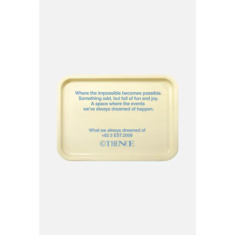 THENCE - WTD Tray - THENCE - Tray - Harumio