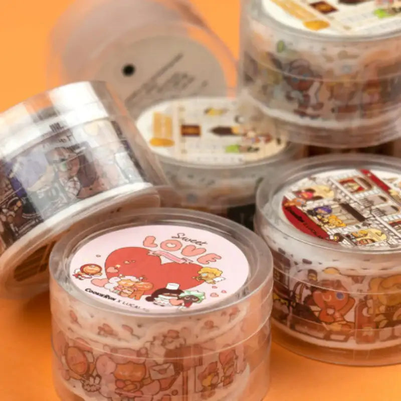 Cookie Run - Die Cut Masking Tape - Cookie Run - Accessories - Harumio
