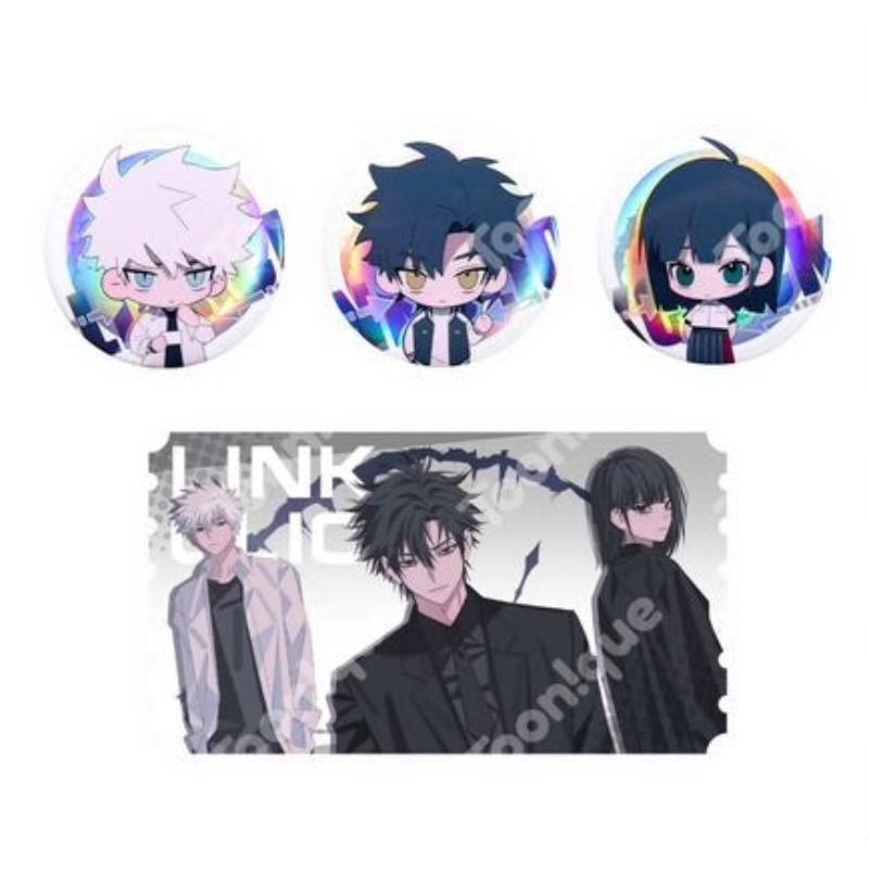 Link Click x Toonique - Countdown/Q ver. Can Badge Set - Toonique - Can Badge - Harumio