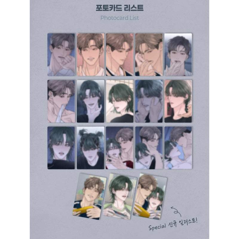 Dreadful Night - Collection Photocards - Lezhin - Photocard - Harumio