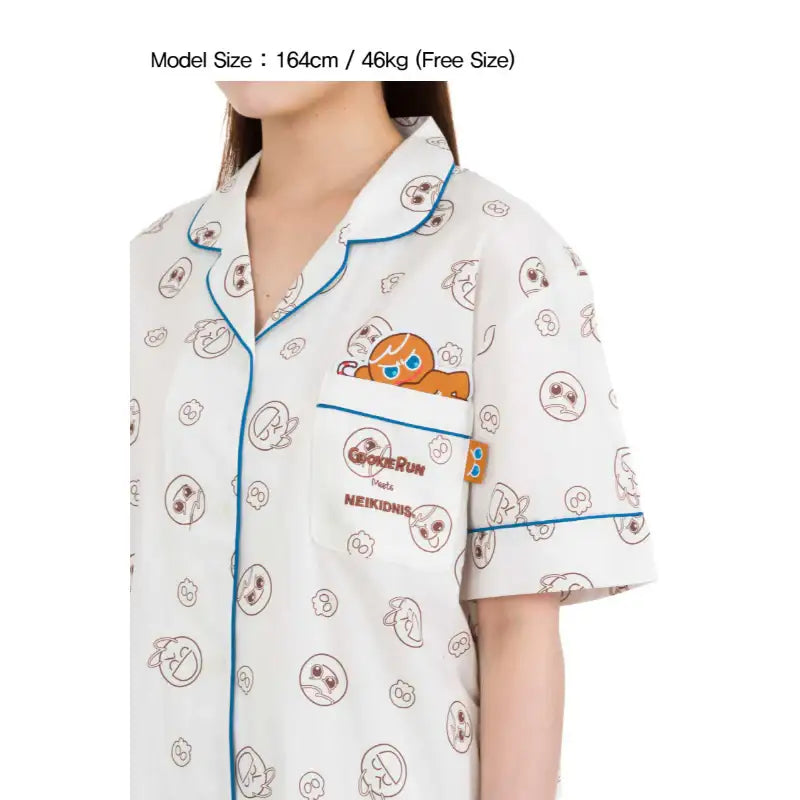 Cookie Run x Neikidnis - Brave Cookie Pajamas Set - Cookie Run - Pajamas - Harumio