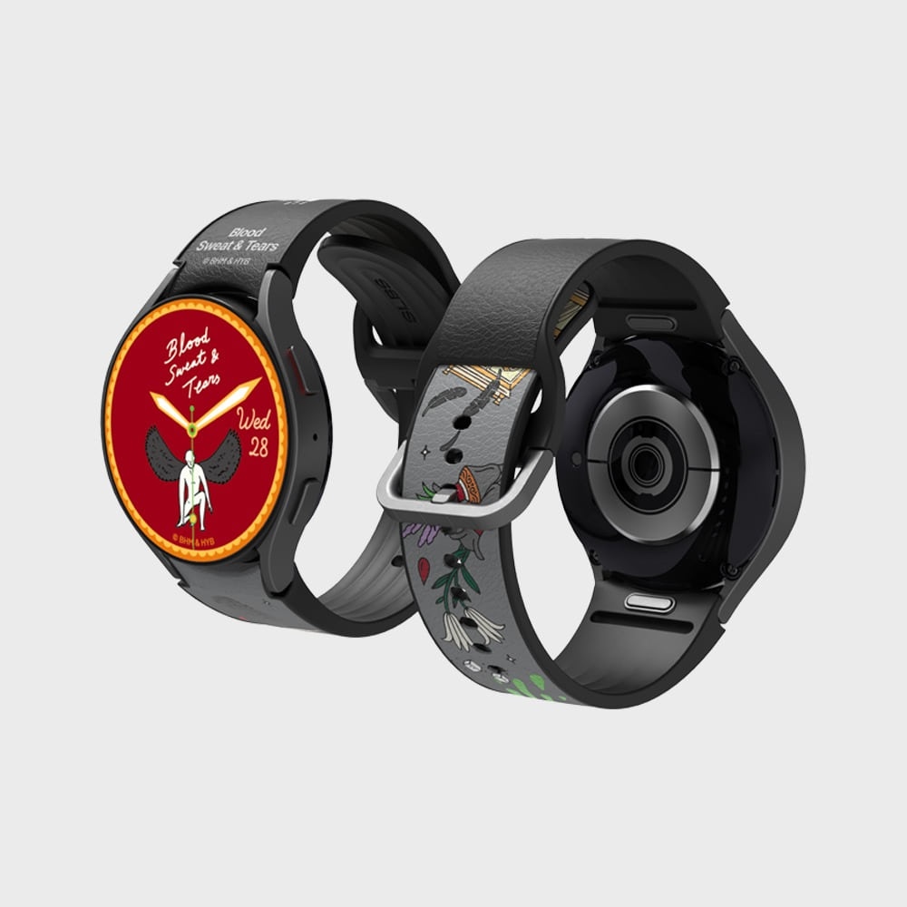 SLBS - BTS Blood Sweat & Tears Music Theme Hybrid Watch Strap (Galaxy Watch6)