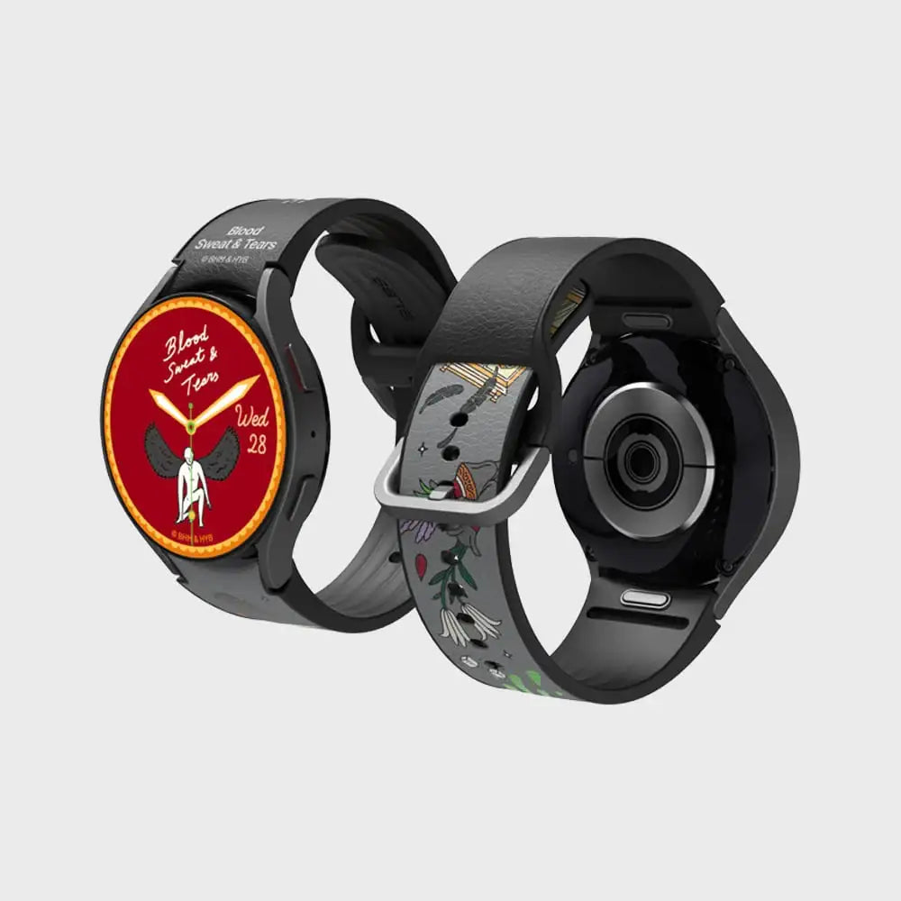 SLBS - BTS Blood Sweat & Tears Music Theme Hybrid Watch Strap (Galaxy Watch6) - SLBS - Home & Living, Accessories - Harumio
