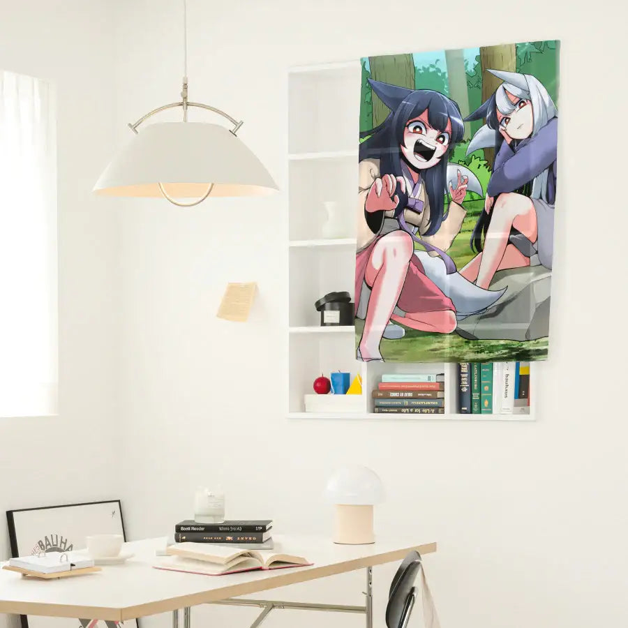 Fox Fox - The Fox Sisters Shelf Cover - Marpple Shop - Screen - Harumio
