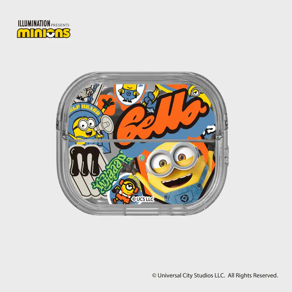 SLBS - Minions Clear Cover (Galaxy Buds3 Pro) - SLBS - Buds Case - Harumio