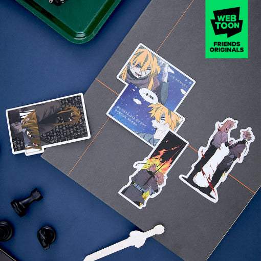The Ember Knight - Sticker Pack - Webtoon Friends - Sticker - Harumio
