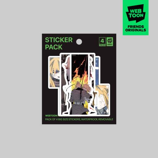 The Ember Knight - Sticker Pack - Webtoon Friends - Sticker - Harumio