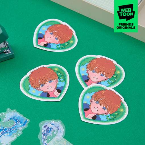 Even If It Goes to Waste - Big Sticker Pack - Webtoon Friends - Sticker - Harumio
