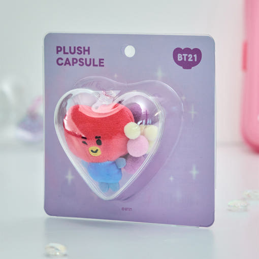 BT21 - BABY PEARL Doll Keychain - Line Friends - Doll Keyring - Harumio