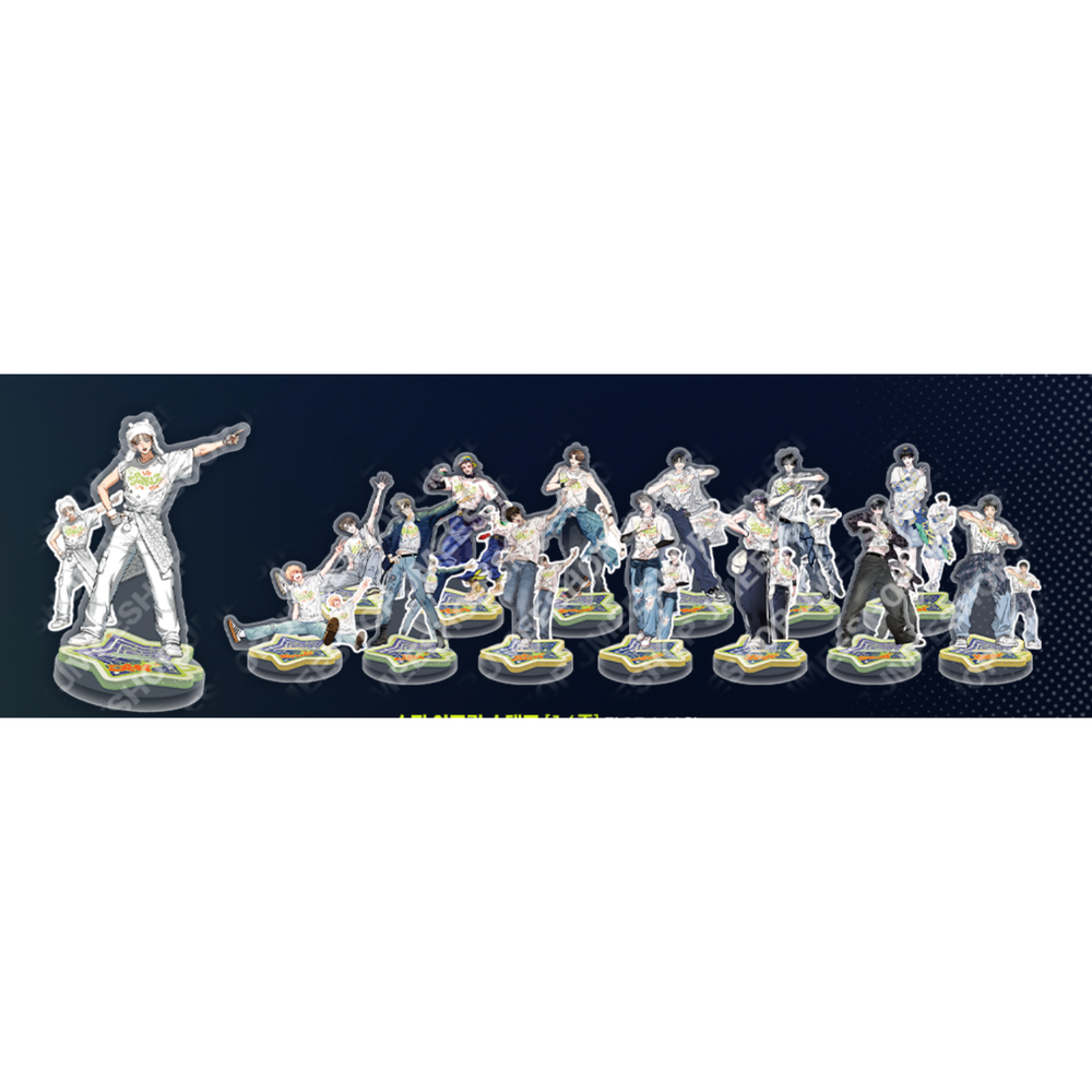 POP-UP: SPAKLZ 2026 WORLD TOUR - Spin Acrylic Stand