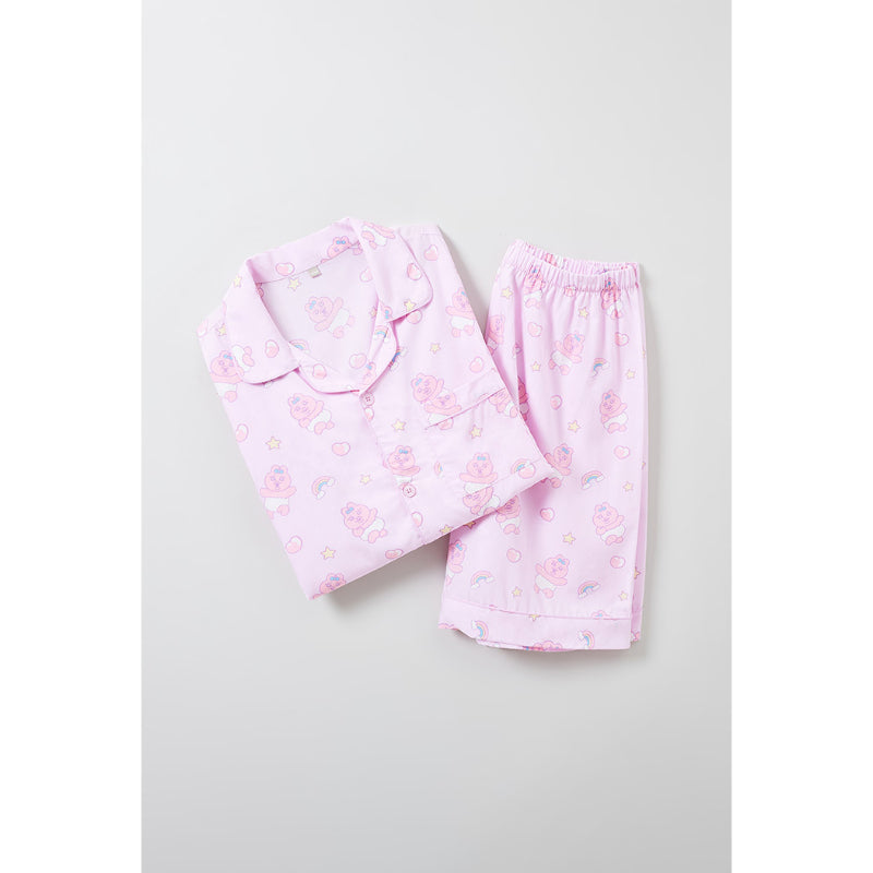SPAO x Pantsu Rabbit - Pantsu Rabbit Short Sleeve Pajamas
