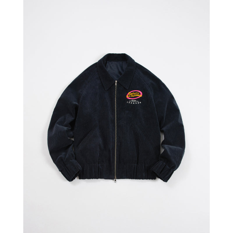 JANNABI - Fantastic Old-Fashioned Corduroy Jacket - JANNABI - Jacket - Harumio