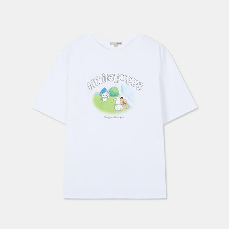 SPAO x Crayon Shinchan - Short Sleeved T-shirt