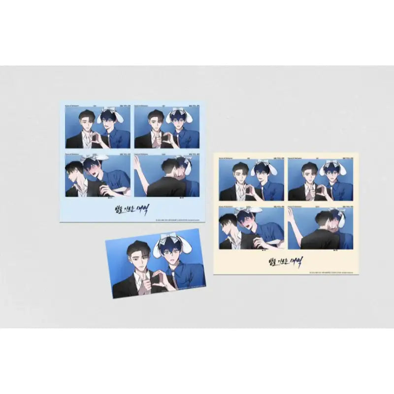 The Dawn That Cuts Through the Night - 4 Cut Photo - Official W - ID Photos - Harumio