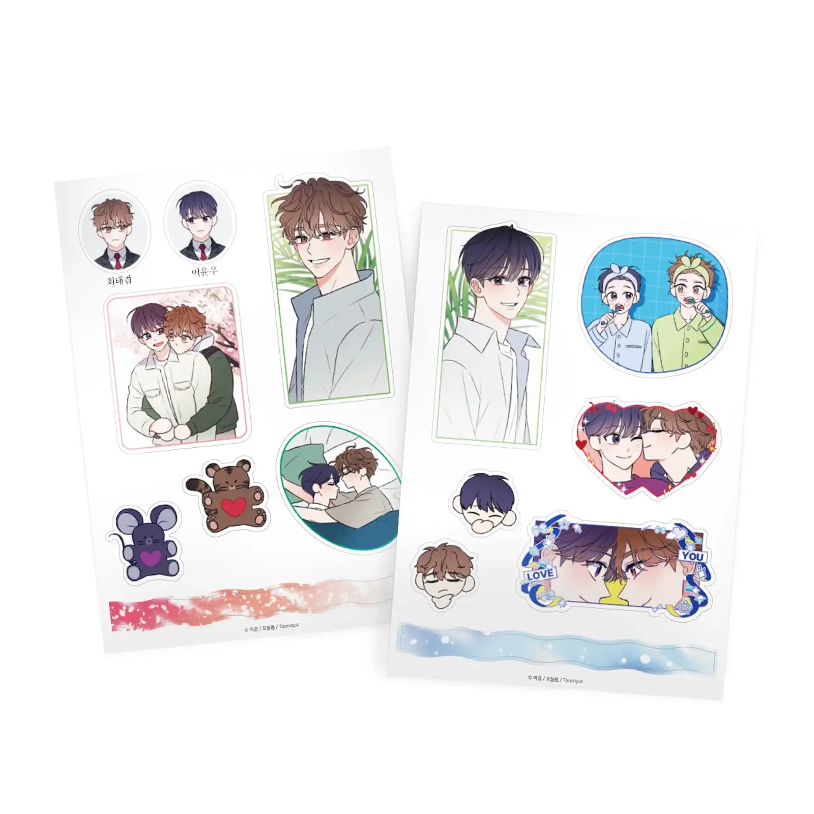 Omega Complex x Toonique - Half Cutting Sticker Set - Toon!que - Stickers - Harumio