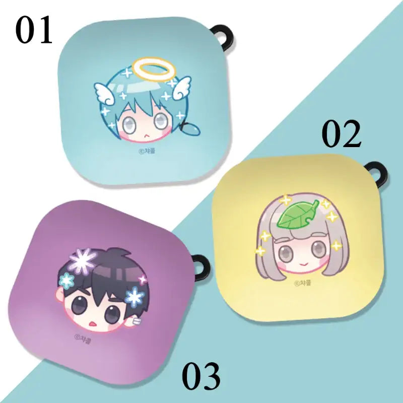 Anz - Buds & Buds Plus/Live Case - Webtoon Shop - Buds Case - Harumio