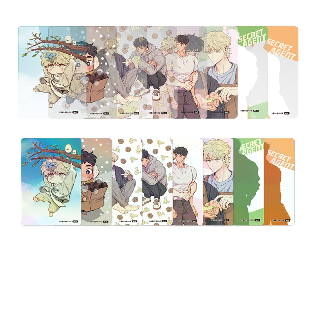 The Sacred Serpent's Seduction - Photocard Collection 8 Types (Random) - Webtoon Shop - Photocard - Harumio