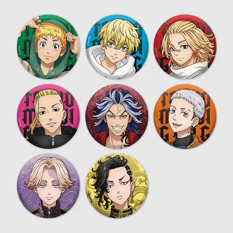 Tokyo Revengers x ANIPLUS - 2nd Season Trading Original Can Badge (Random) - ANIPLUS - Can Badge - Harumio