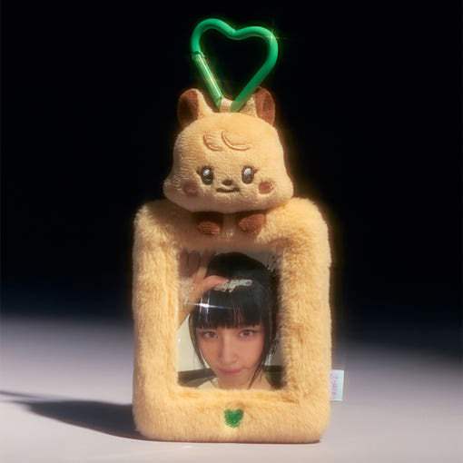 Minmon☆ キーリングジニレット Line Friends - (G)I-DLE Minini Photocard Holder Keyring