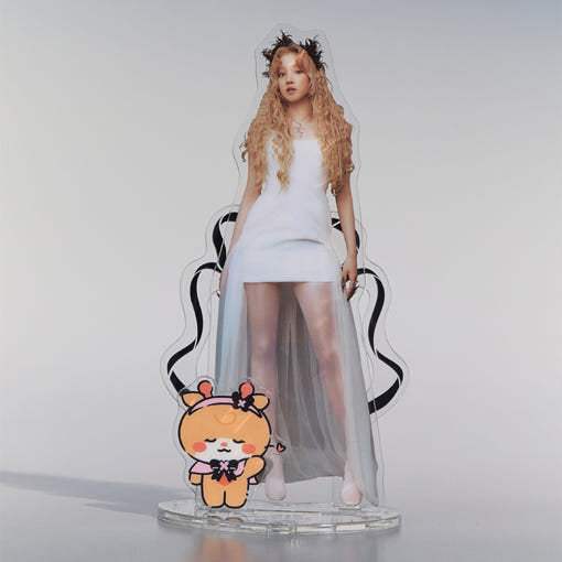 Line Friends - (G)I-DLE Minini Acrylic Stand - Line Friends - Acrylic Stand - Harumio