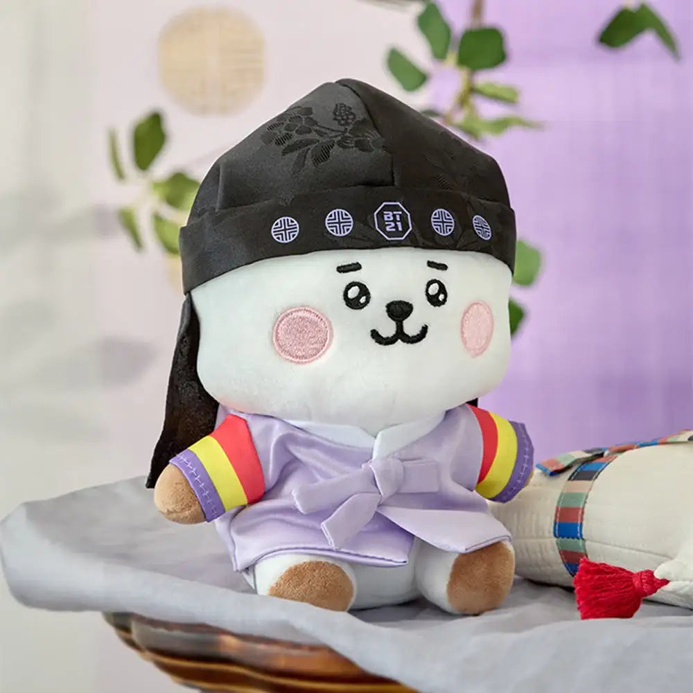 BT21 - Baby Premium K-Edition Sitting Plush Doll - Line Friends - Plush Doll - Harumio