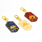 Where the Dragon's Rain Falls - Mother-of-pearl Patterned Acrylic Keyring - Soone Content - Keyrings - Harumio